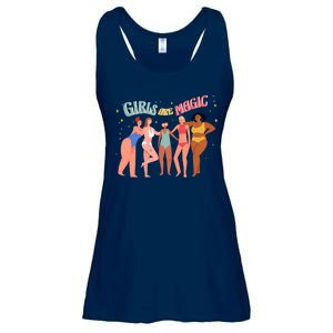 Girls Are Magic Ladies Essential Flowy Tank