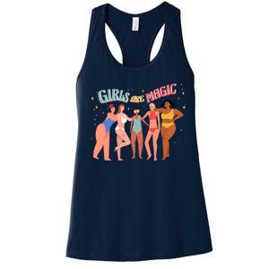 Girls Are Magic Women's Racerback Tank