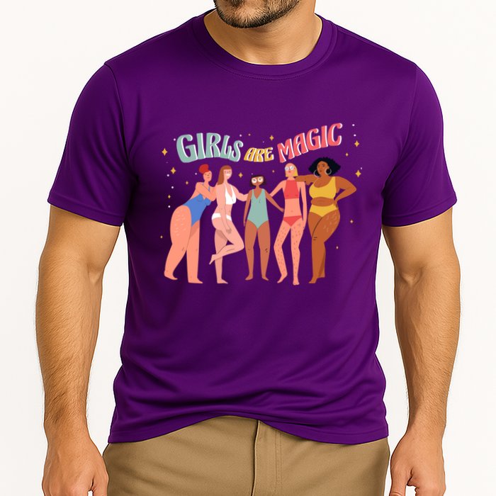 Girls Are Magic Performance Shirt