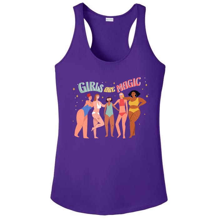 Girls Are Magic Ladies PosiCharge Competitor Racerback Tank