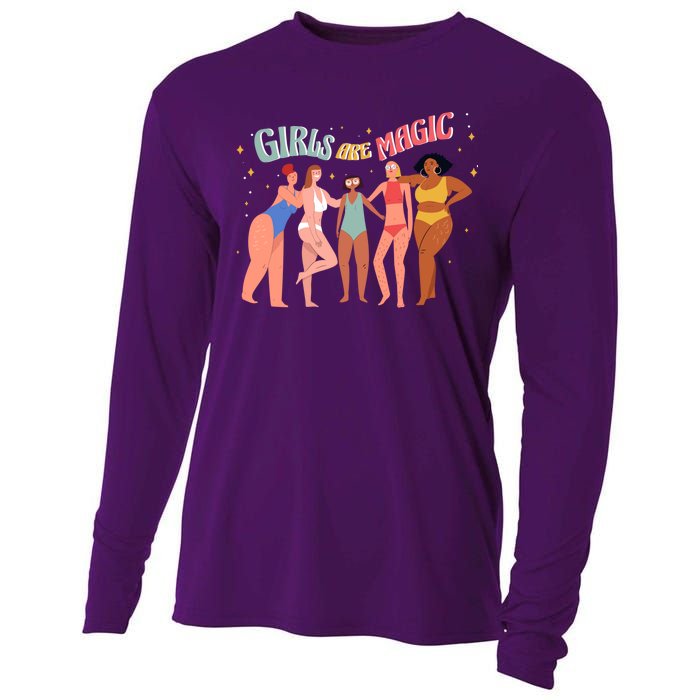 Girls Are Magic Cooling Performance Long Sleeve Crew