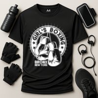Girl's Boxing Bronx New York Cooling Performance Crew T-Shirt
