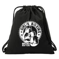 Girl's Boxing Bronx New York Drawstring Bag