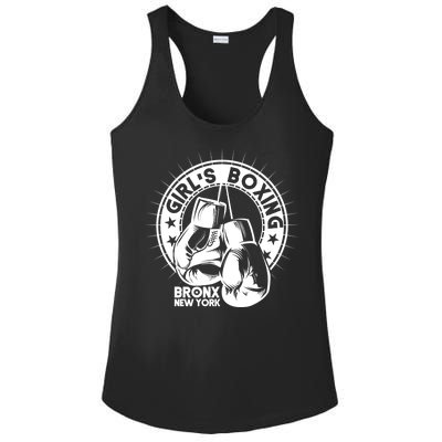 Girl's Boxing Bronx New York Ladies PosiCharge Competitor Racerback Tank