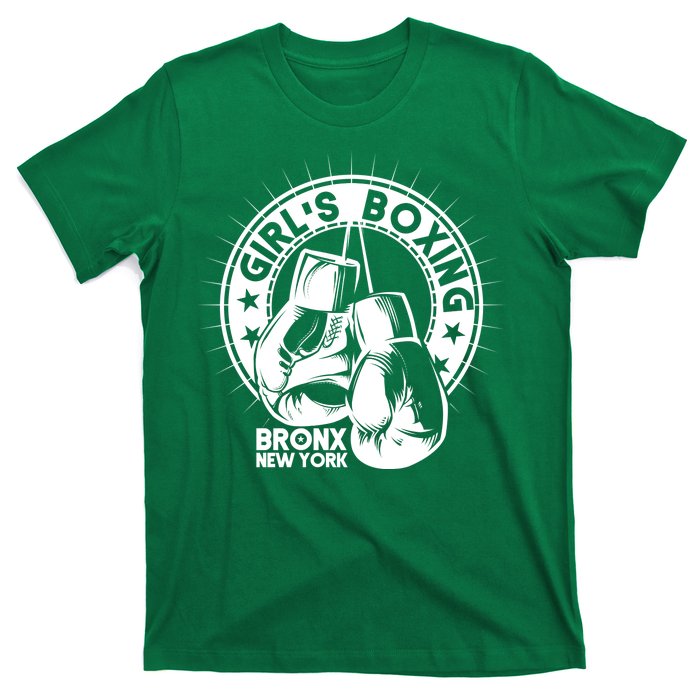 Girl's Boxing Bronx New York T-Shirt