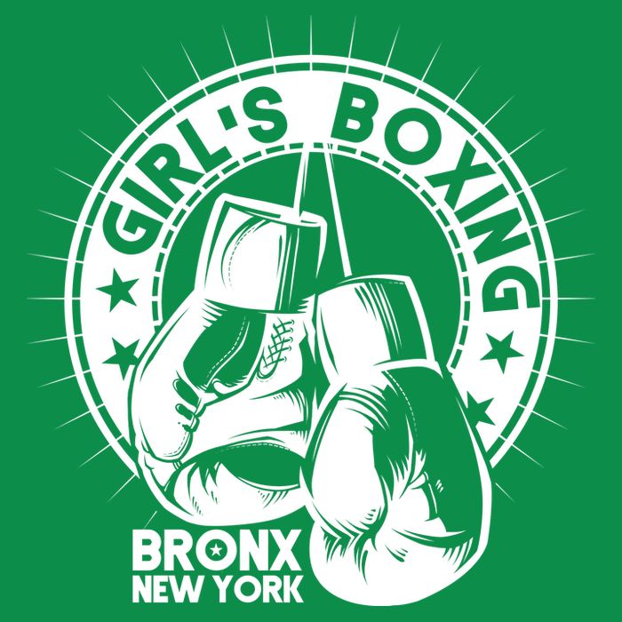 Girl's Boxing Bronx New York Kids T-Shirt