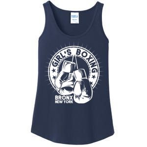 Girl's Boxing Bronx New York Ladies Essential Tank