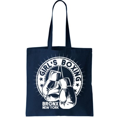 Girl's Boxing Bronx New York Tote Bag