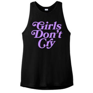 Girls Don't Cry Ladies PosiCharge Tri-Blend Wicking Tank