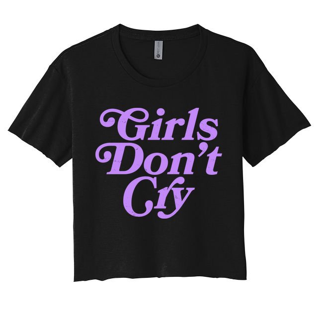 Girls Don't Cry Crop Top
