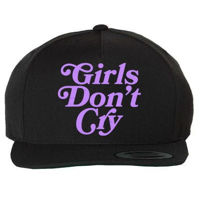 Girls Don't Cry Wool Snapback Cap