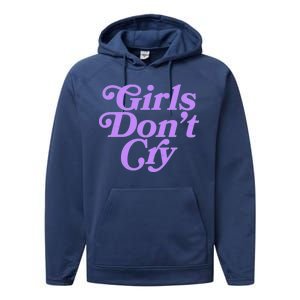 Girls Don't Cry Performance Fleece Hoodie