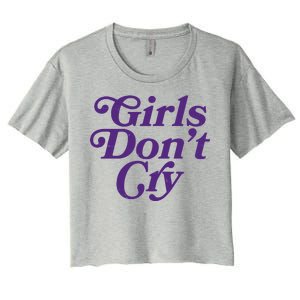 Girls Don't Cry Women's Crop Top Tee