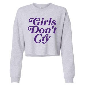 Girls Don't Cry Cropped Pullover Crew