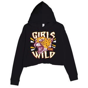 Girls Gone Wild Cheetah Crop Fleece Hoodie