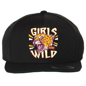 Girls Gone Wild Cheetah Wool Snapback Cap