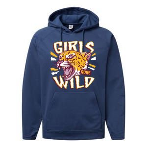 Girls Gone Wild Cheetah Performance Fleece Hoodie