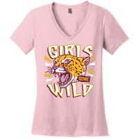 Girls Gone Wild Cheetah Women's V-Neck T-Shirt