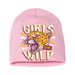 Girls Gone Wild Cheetah Short Acrylic Beanie