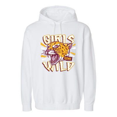 Girls Gone Wild Cheetah Garment-Dyed Fleece Hoodie