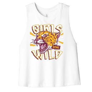 Girls Gone Wild Cheetah Women's Racerback Cropped Tank