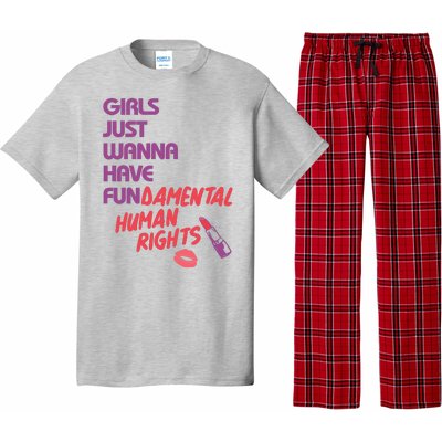 Girls Just Wanna Have Fun-damental Human Rights Pajama Set