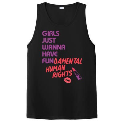 Girls Just Wanna Have Fun-damental Human Rights PosiCharge Competitor Tank