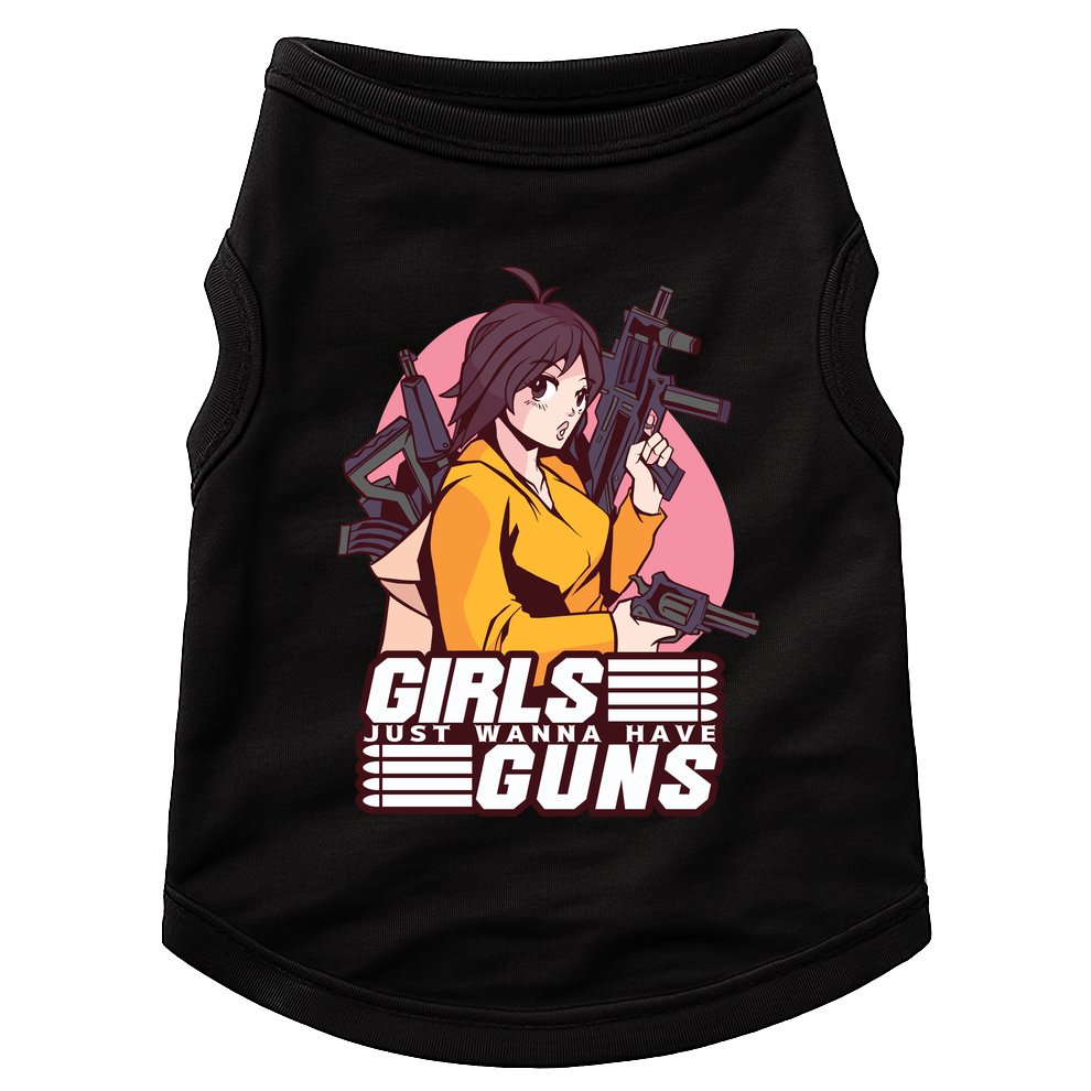 Girls Just Wanna Have Guns Anime Doggie Tank
