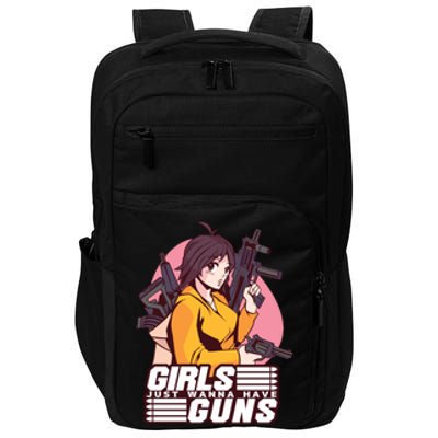 Girls Just Wanna Have Guns Anime Impact Tech Backpack