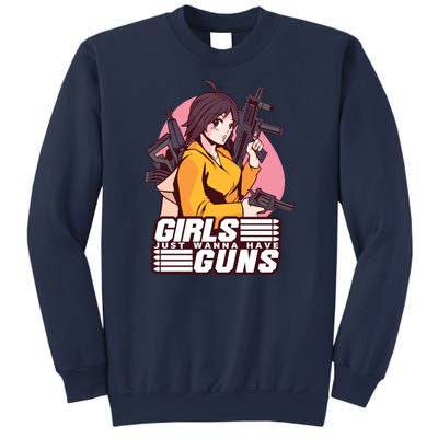 Girls Just Wanna Have Guns Anime Sweatshirt