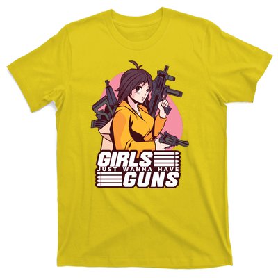 Girls Just Wanna Have Guns Anime T-Shirt