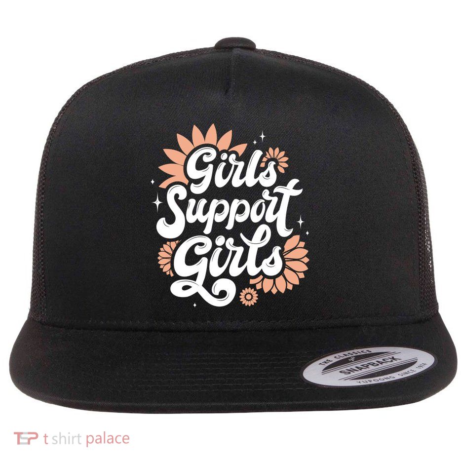 Girls Support Girls Flatbill Hat