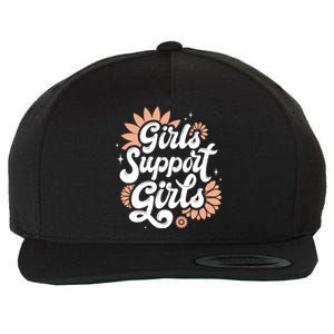 Girls Support Girls Wool Snapback Cap