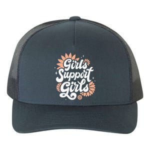 Girls Support Girls Yupoong Adult 5-Panel Trucker Hat