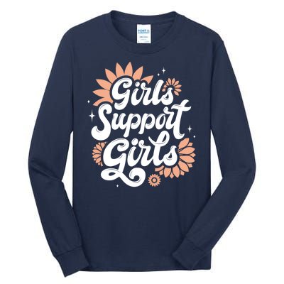 Girls Support Girls Tall Long Sleeve T-Shirt