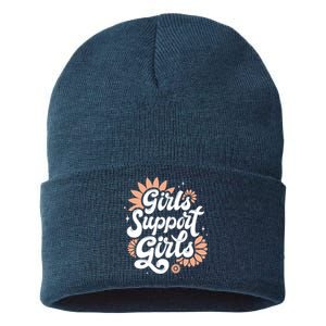 Girls Support Girls Sustainable Knit Beanie