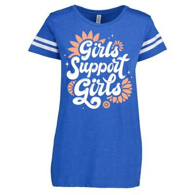 Girls Support Girls Enza Ladies Jersey Football T-Shirt