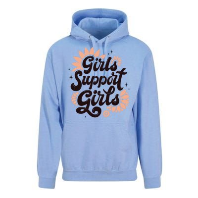 Girls Support Girls Unisex Surf Hoodie