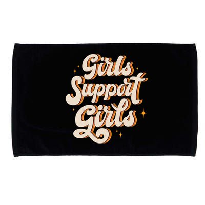 Girls Support Girls Vintage Microfiber Hand Towel