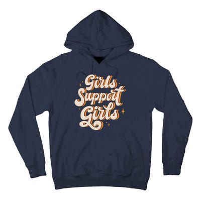 Girls Support Girls Vintage Tall Hoodie