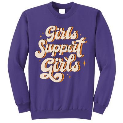 Girls Support Girls Vintage Sweatshirt
