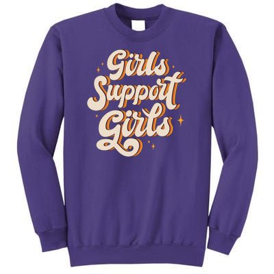 Girls Support Girls Vintage Sweatshirt