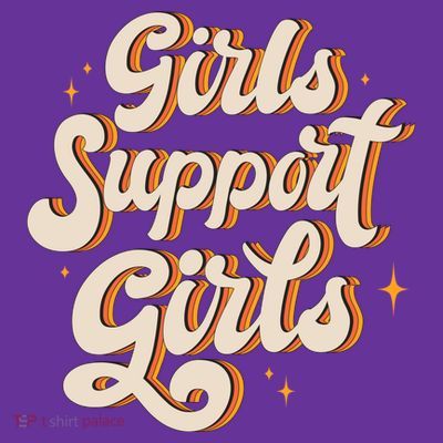 Girls Support Girls Vintage T-Shirt