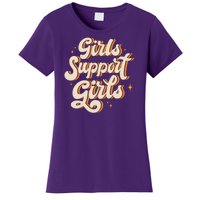 Girls Support Girls Vintage Women's T-Shirt