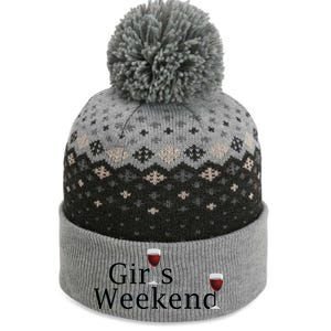 Girls Weekend The Baniff Cuffed Pom Beanie