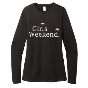 Girls Weekend Womens CVC Long Sleeve Shirt