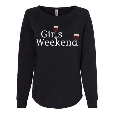 Girls Weekend Womens California Wash Sweatshirt