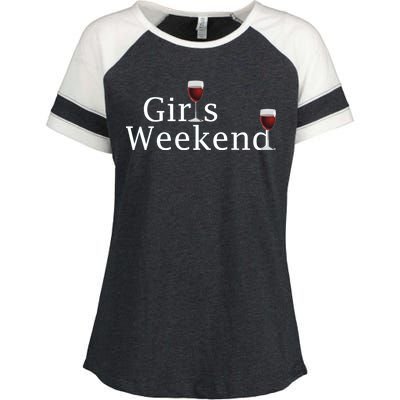 Girls Weekend Enza Ladies Jersey Colorblock Tee