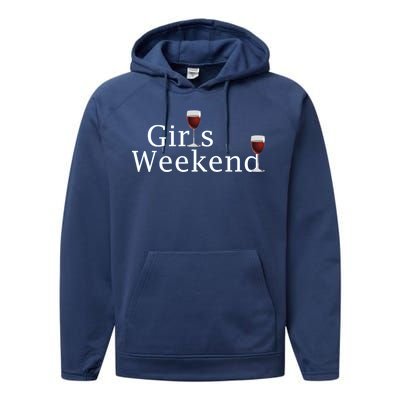 Girls Weekend Performance Fleece Hoodie