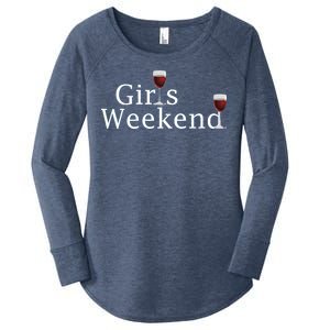 Girls Weekend Women's Perfect Tri Tunic Long Sleeve Shirt